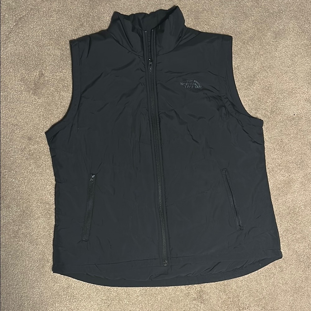 Black Vest with Zipper